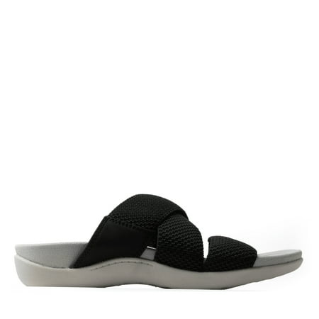 Dearfoams Cozy Comfort Women's Strappy Flat Sandal