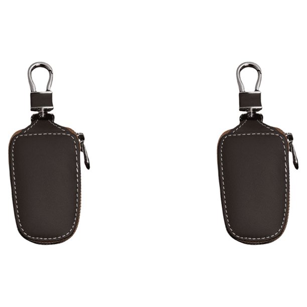 Estuche para Llaves Coche Soporte para Llavero Coche Gran Capacidad Ama Llaves (marrón)