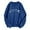 C-Dark Blue428, variant on DHFJKG New York City Sweatshirt For Women Letter Printed Casual Long Sleeve Crew Neck Pullover Tops