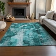 thumbnail image 6 of Addison Rugs Mayfield Washable Transitional Floral Teal Rectangle Rug, 8' x 10', 6 of 6