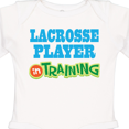 thumbnail image 4 of Inktastic Lacrosse Player in Training Boys or Girls Long Sleeve Baby Bodysuit, 4 of 5