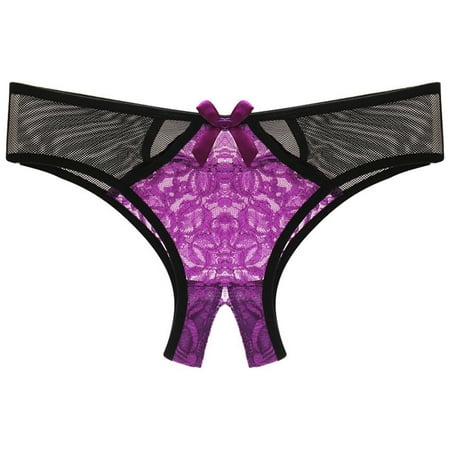 2 Pack Women s Underpants Panties Negligee Lingerie Long Low Waist Lace Briefs Garter Belt with Clips Underwear plus Size Lingerie Lingerie with Garter Belt And Stockings plus Size for Women 3x