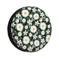 thumbnail image 2 of Balery White Daisies and Bee Tire Covers - Tough Tire Wheel Protector for Truck, SUV, Trailer, Camper, RV -14 inch, 2 of 8