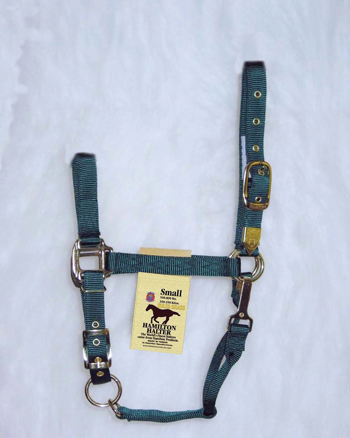 Hamilton Halter CompanyAdjustable Chin Horse Halter With Snap Hunter