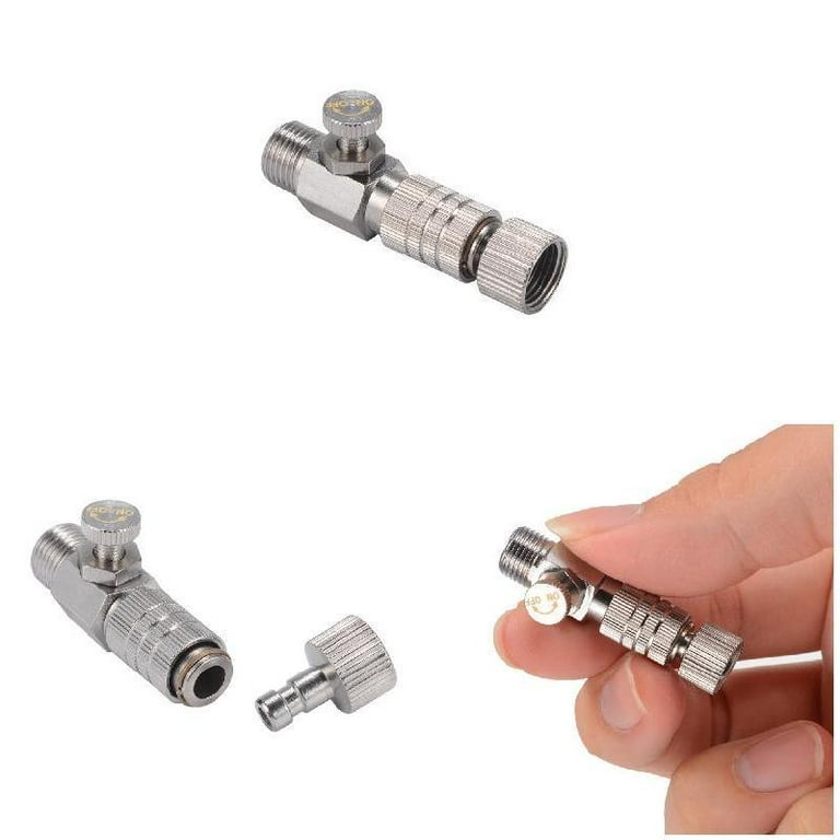 AIRBRUSH QUICK Release DISCONNECT COUPLER 1/8 QD PLUG Adapter
