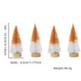 thumbnail image 2 of ZPAQI 4 Pcs Mini Christmas Tree Desktop Decoration Holiday Sign Stylish Tree, 2 of 20