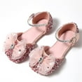 thumbnail image 5 of Otqutp Little Kid Sneakers Girl Princess Sandals Baotou Soft Sole Non Slip Shoes Bow Shoes Fashion Casual Shoes Casual Flower Girls Footwear Dress Shoes, 5 of 7