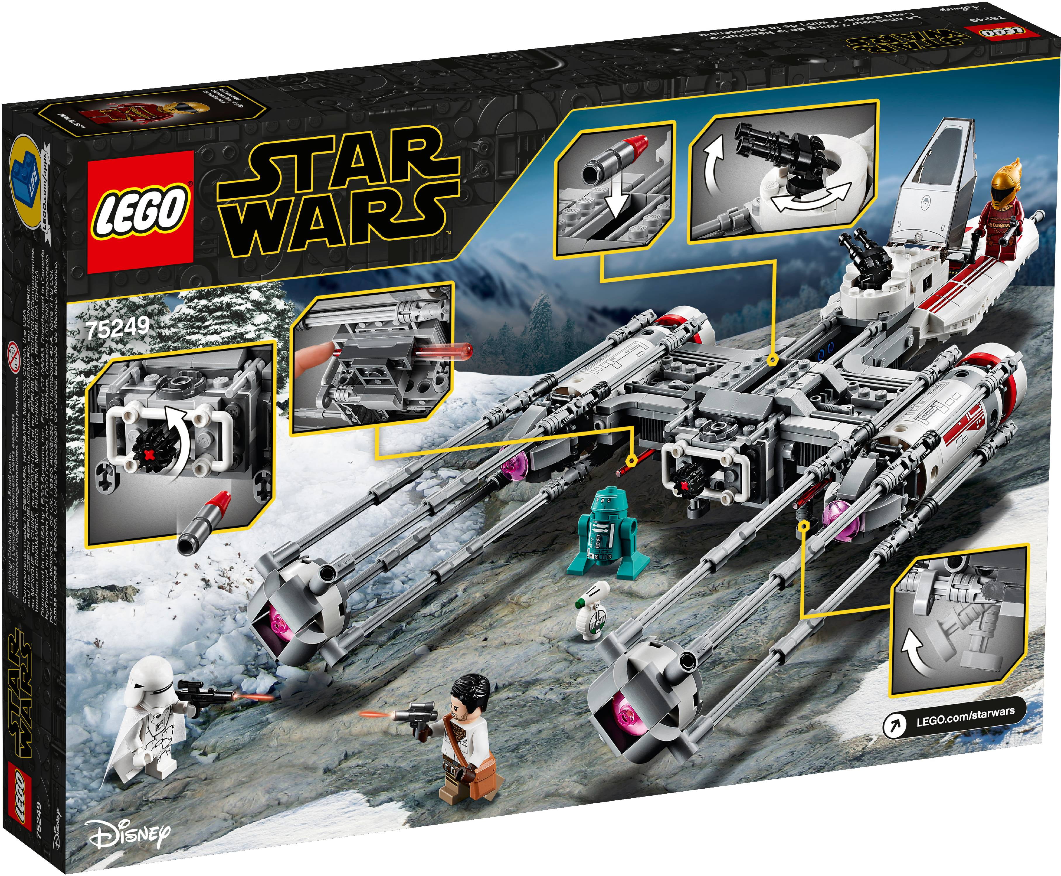 big w lego y wing