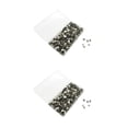 thumbnail image 1 of VONKY 600pcs Compact And Convenient Metal Thumbtack Drawing Pins With Silver 2Set, 1 of 6
