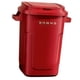 thumbnail image 3 of Cubo de basura de 28 L con tapa para el hogar, ideal para dormitorio, oficina y sala de estar. Rojo, 3 of 8