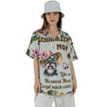 thumbnail image 4 of Schnauzer Mom Like a Normal Mom Except Much Cooler Happy Mother's Day Hawaiian Shirt Breathable Summer Unisex Merch Miniature Schnauzer Dog Lover - 02004, 4 of 6