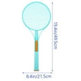 thumbnail image 2 of OFFIGAM Badminton Toy Racket Shape Tighten Thread Widen Racket Range for Kids Outdoor Sports Activity 1 Set, 2 of 5