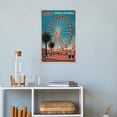thumbnail image 4 of Low Angle Wall Art Estrella De Puebla Puebla Mexico Vintage Travel Poster Ferris Wheel City View Landmark Canvas Poster, 4 of 8
