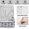 thumbnail image 4 of Iauyy Casserole Carrier for Hot Food Insulated Casserole Travel Carry Bag with Lid Food Warmer Bag for Party/Picnic,Purple Butterfly, 4 of 7