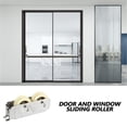 thumbnail image 2 of JZROCKER Industrial Sliding Door Wheel Roller Push-Pull Window Roller Steel/Nylon Window Roller Quick Install for Sliding door, 2 of 12