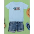 thumbnail image 3 of 4th Of July Vintage Banner T-Shirt Juniors -Image by Shutterstock,  Medium, 3 of 4