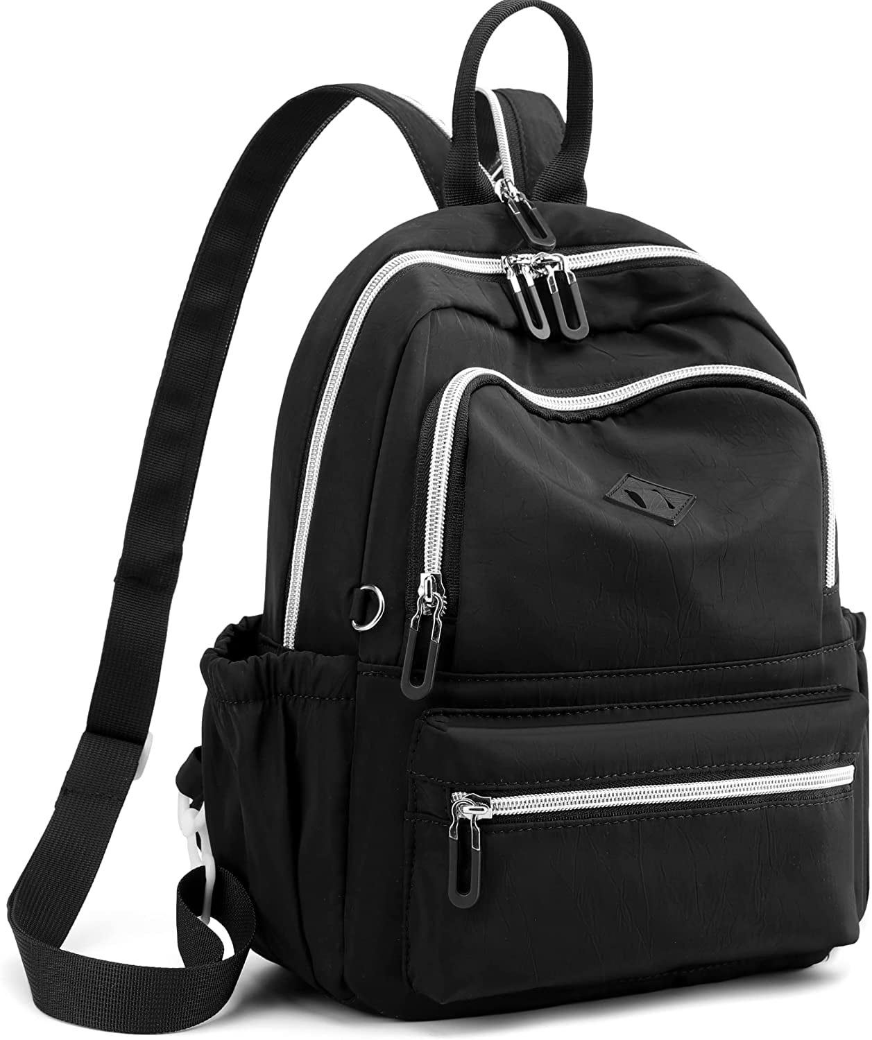 Borke Nylon Mini Backpack Purse for Women Convertible Shoulder Bag