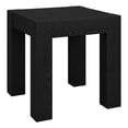 thumbnail image 1 of Henn&Hart 22" Black Grain MDF Side Table, 1 of 8