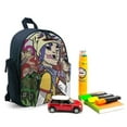 thumbnail image 3 of Gorillaz Small Backpack Lightweight & Durable School Bag Large Capacity Printed Rucksack Schoolbag, 3 of 6