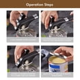 thumbnail image 4 of Cqxid Bottle&Can Openers Under $10 Multi Functional Stainless Steel Can Opener Tin Can Lid Opener For Opening Fruit Cans, 4 of 7