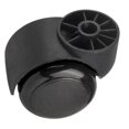 thumbnail image 1 of 2 Inch Black Silent Stemless Caster - Replacement Chair Wheels For Office Chairs - niture Casters - 5pcs, 1 of 5