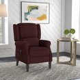 thumbnail image 2 of HOMCOM Fauteuil Inclinable de Massage Fauteuil Inclinable à Poussée avec Repose-Pieds, 2 of 10