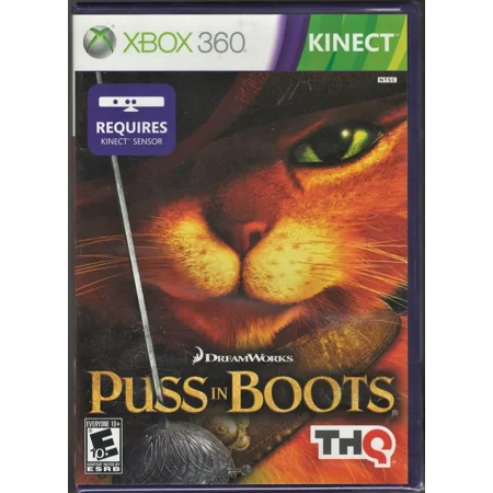 Puss in Boots Xbox 360 (Brand New Factory Sealed US Version) Xbox 360