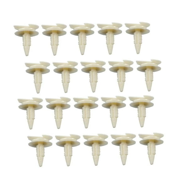 CROSSDESIGN 20X Nylon Door Panel Clips Fit for Chevy Pontiac Buick Oldsmobile Cadillac