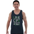 thumbnail image 3 of Live the Life With Jesus Religion Tank Top T Shirts Men Women Brisco Brands S, 3 of 6