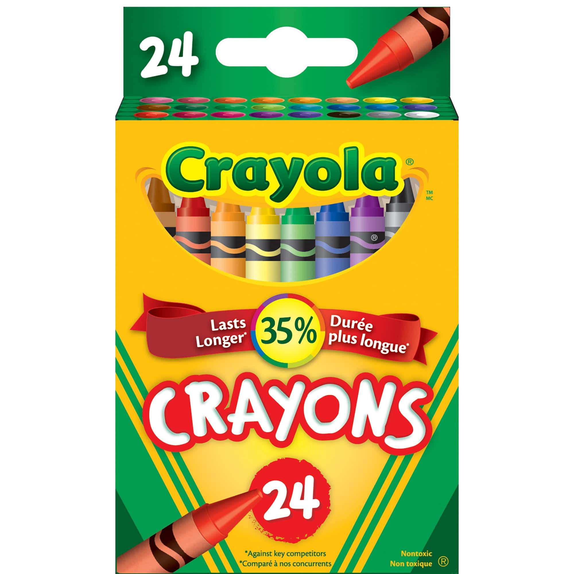 12 Packs: 24 ct. (288 total) Crayola® Boxed Crayons