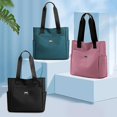 thumbnail image 5 of Lightweight Waterproof Nylon Shoulder Bag Portable Large Capacity Zipper Handbag For Women-xdd, 5 of 5