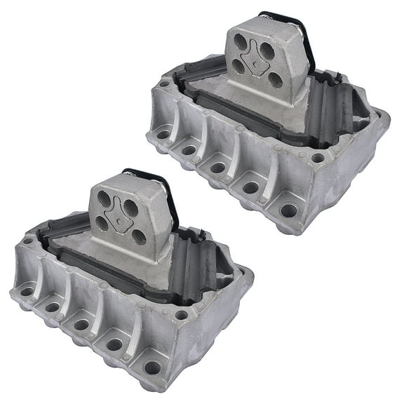 Mustrod 20399992 2PCS Rear Engine Mounts for Volvo VN VNL VHD D12 & ISX 15 Engine 1076510 20399980