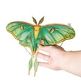 thumbnail image 6 of ToyKingdee Luna Moth Stained Glass Window Hanging - Handmade Real Glass Suncatcher - Elegant Butterfly Light Catcher Gifts for Mother, Women, Grandma, 6 of 9