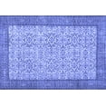thumbnail image 1 of Ahgly Company Machine Washable Indoor Rectangle Persian Blue Traditional Area Rugs, 5' x 8', 1 of 4