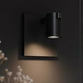 thumbnail image 3 of Sonneman SLS0214 Suspenders Standard Single Led Wall Sconce - Black, 3 of 7