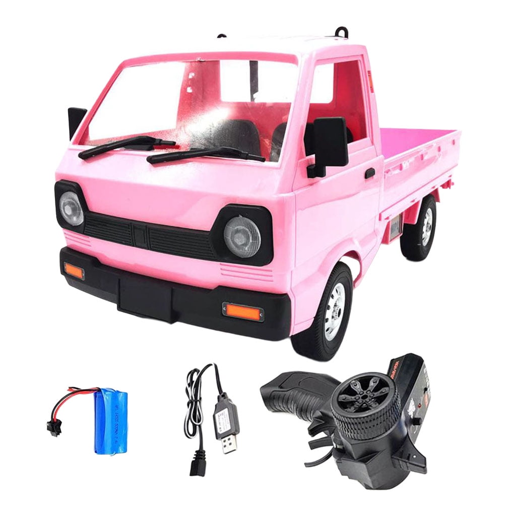 WPL RC Truck Scale 4WD 260 Motor with 1-3 Battery Electric Hobby Toys pink 1