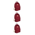 thumbnail image 3 of relayinert Fabric Shoulder Bag Reliable Partner For Everyday Adventures Multi-functional wine red 32*12*42cm 3Set, 3 of 6