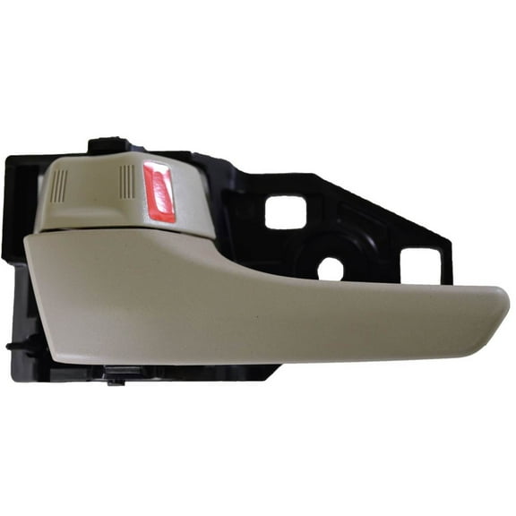 PT Auto Warehouse TO-2010E-FL - Inner Interior Inside Door Handle, Beige - Driver Side Front Fits select: 2011-2018 TOYOTA SIENNA