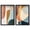 Black Frame, variant on Archways of Tranquility Shadowbox Print Modern Abstract Art Set by Art Remedy, White Frame, 16 x 24