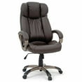 thumbnail image 1 of Sauder Chaise Pivotante Exécutive en Cuir Gruga Marron, 1 of 3