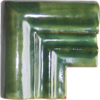 Green Chair Rail Corner Molding, Set of 5 pcs