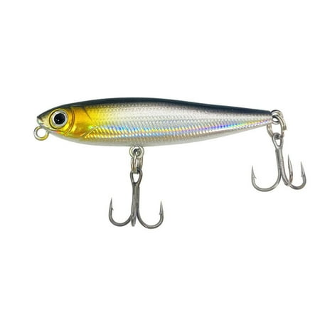 AURORA TRADE 6cm/3.2g Floating Bait Realistic Looking with Sharp Hook Vibrant Color 3D Fish Eyes Reusable Increase Fishing Rate Plastic Freshwater Swimming Fishing Lure Hard Bait Outdoor Fishing