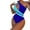 Blue, variant on CAICJ98 One Piece Swimsuit One Piece Swimsuits for Women Halter Bathing Suits Swimwear Orange,M