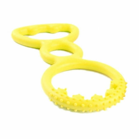 BESTSKY Dog Chewtoys,Promotes Oral Health Dog Squeaky Toys,Eco-Friendly and Safe Dog Toys for Aggressive Chewers,18cm,Random Color