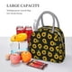 thumbnail image 5 of Fotbe Sunflowers Bolsa de Almuerzo con Estampado, Lonchera Aislada, Contenedor de Comida Reutilizable Tipo Cooler a Prueba de Fugas, 5 of 6