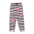 thumbnail image 4 of Haiem Flamingos Women's Pajama Pants Ultra Lightweight Pjs Bottoms Sleepwear Bottom Pants With Pocket Drawstring-Medium, 4 of 9
