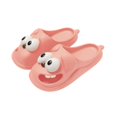 thumbnail image 3 of yotijay Big Eyed Dog Shaped Slippers Summer Casual Hole Shoes for Bathroom Birthday Gift Pink 38 to 39, 3 of 9