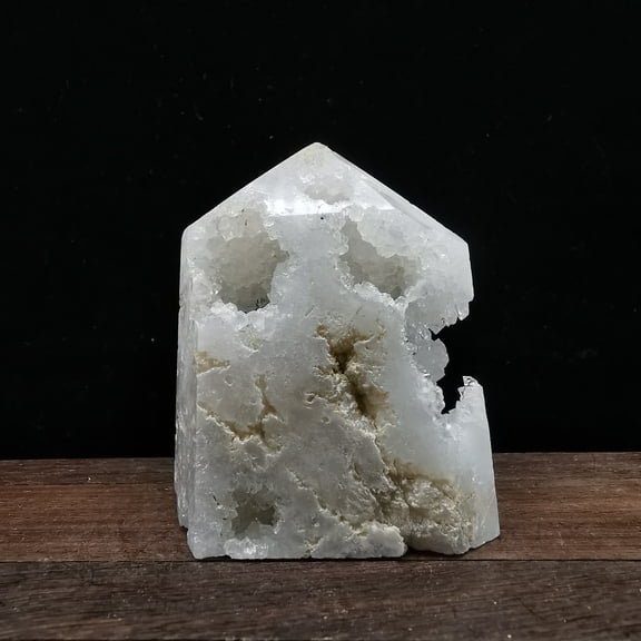 agate geode Crystal Towers ~ Natural Healing Crystal Point Obelisk for Reiki Healing and Crystal Grid 0.171kg