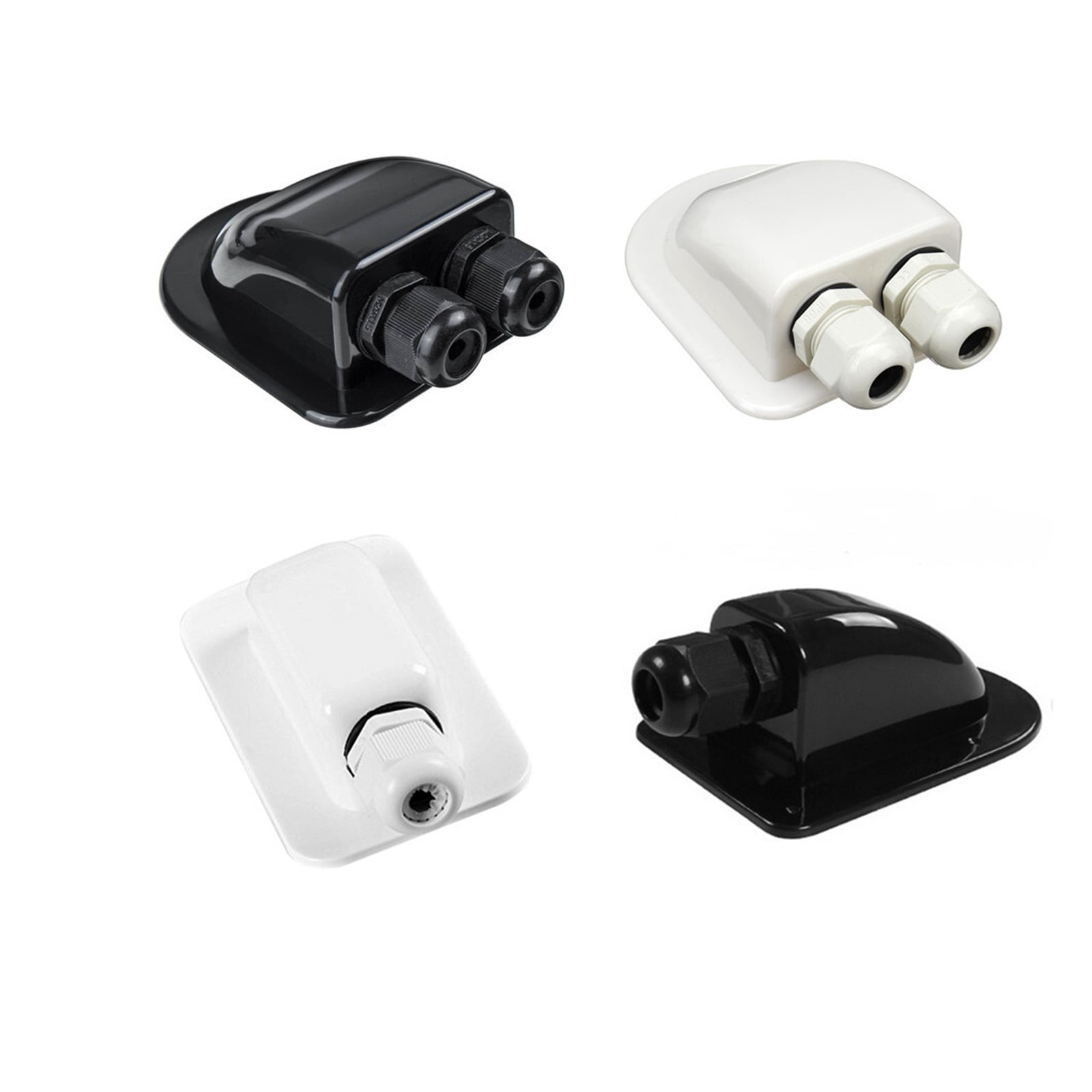 Camper Accessories Caravan Solar Car Junction Box Roof Wire Entry Solar Cable Motorhome Junction Box RV Caravan Accessories ,RV Universal Fit