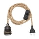 thumbnail image 2 of Lamp Power Cord,Lamp Power Cord Retro Pendant Light,Lamp Cord with Foot Switch Plug Hanging,Lamp Light On off Stripped Ends Lantern Cable,Extension Cords Push Switch Floor Lamps,On Off Black jinwen Cable de alimentación de la lámpara, 2 of 7